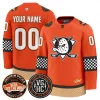 Anaheim Ducks Checkerboard 2025 Premium Custom Jersey – All Stitched