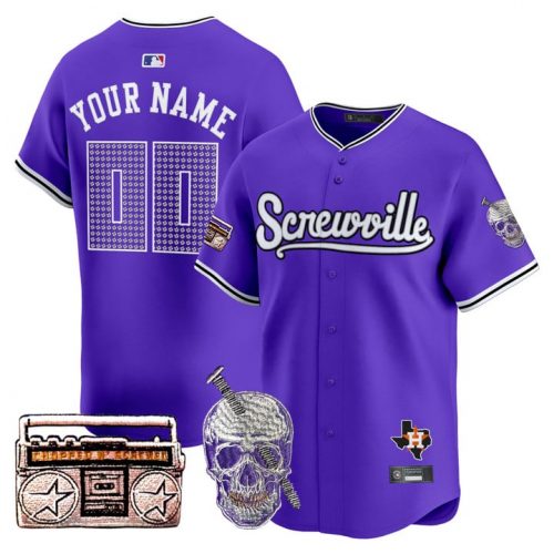 Astros DJ Screw 2025 Vapor Premier Limited Custom Jersey – All Stitched