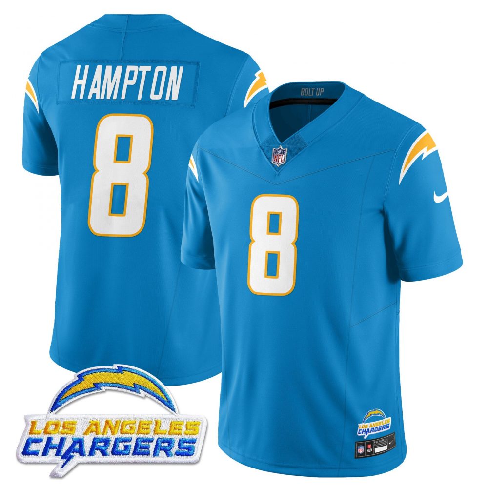 Men’s Los Angeles Chargers Alternate 2025 Jersey – All Stitched