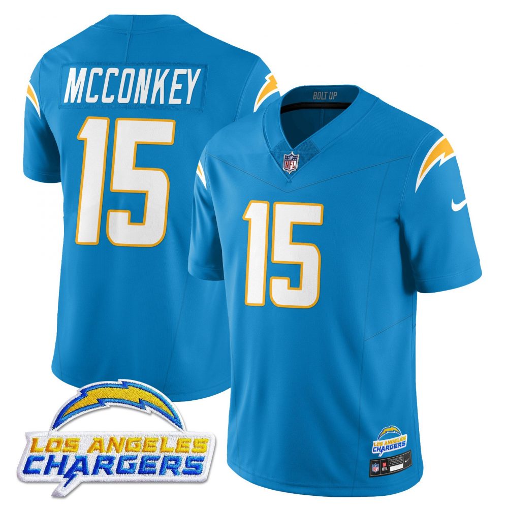 Men’s Los Angeles Chargers Alternate 2025 Jersey – All Stitched