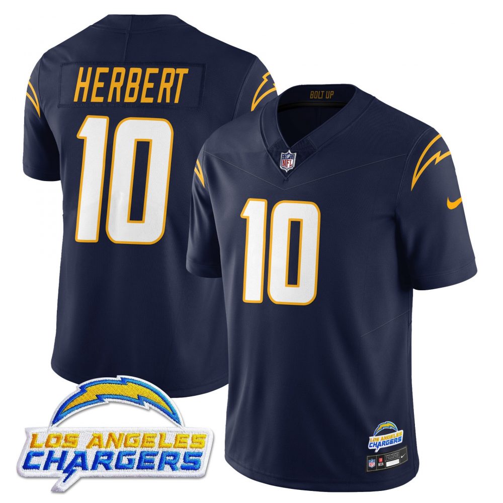Men’s Los Angeles Chargers Alternate 2025 Jersey – All Stitched