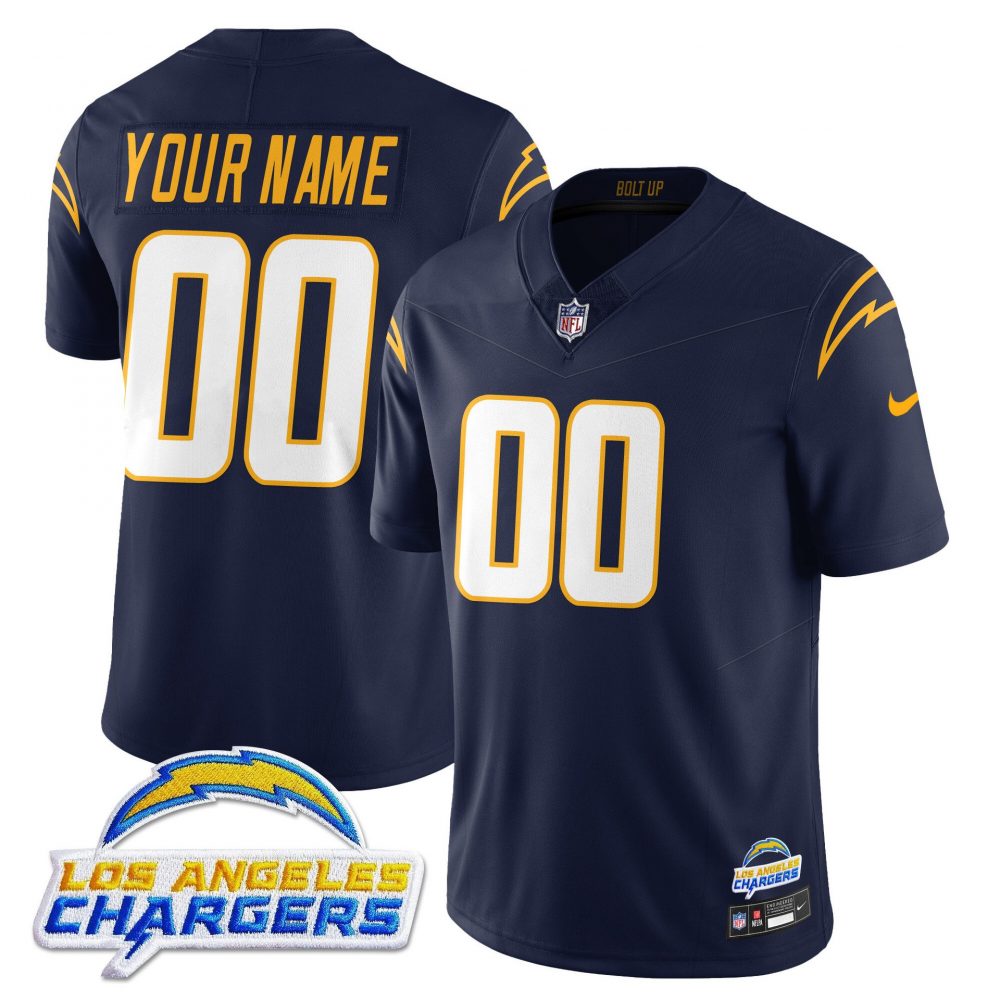 Los Angeles Chargers Alternate 2025 Custom Jersey – All Stitched
