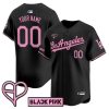 Los Angeles Dodgers x BLACKPINK 2025 Vapor Premier Limited Custom Jersey – All Stitched