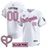 Los Angeles Dodgers x BLACKPINK 2025 Vapor Premier Limited Custom Jersey – All Stitched