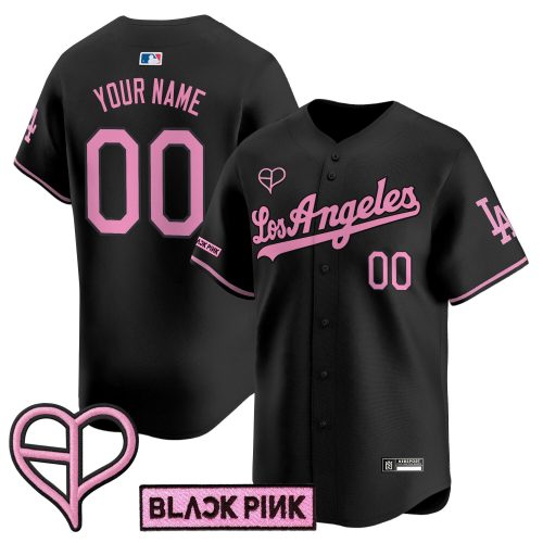 Los Angeles Dodgers x BLACKPINK 2025 Vapor Premier Limited Custom Jersey – All Stitched