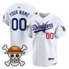 Los Angeles Dodgers x One Piece 2025 Vapor Premier Limited Custom Jersey – Stitched