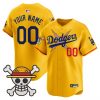 Los Angeles Dodgers x One Piece 2025 Vapor Premier Limited Custom Jersey – Stitched