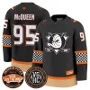 Men’s Anaheim Ducks Checkerboard 2025 Premium Jersey – All Stitched