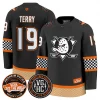 Men’s Anaheim Ducks Checkerboard 2025 Premium Jersey – All Stitched