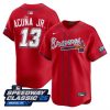 Men’s Atlanta Braves ‘Speedway Classic’ Vapor Premier Limited Jersey – All Stitched