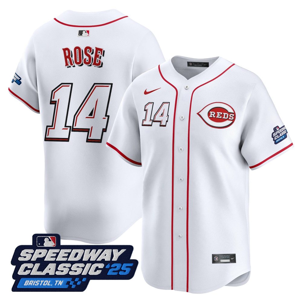 Men’s Cincinnati Reds ‘Speedway Classic’ Vapor Premier Limited Jersey – All Stitched