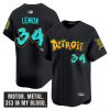 Men’s Detroit Tigers ‘Graffiti Motor City Edition’ Vapor Premier Limited Jersey – All Stitched