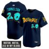 Men’s Detroit Tigers ‘Graffiti Motor City Edition’ Vapor Premier Limited Jersey – All Stitched