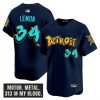 Men’s Detroit Tigers ‘Graffiti Motor City Edition’ Vapor Premier Limited Jersey – All Stitched