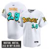 Men’s Detroit Tigers ‘Graffiti Motor City Edition’ Vapor Premier Limited Jersey – All Stitched