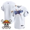 Men’s Los Angeles Dodgers x One Piece 2025 Vapor Premier Limited Jersey – Stitched
