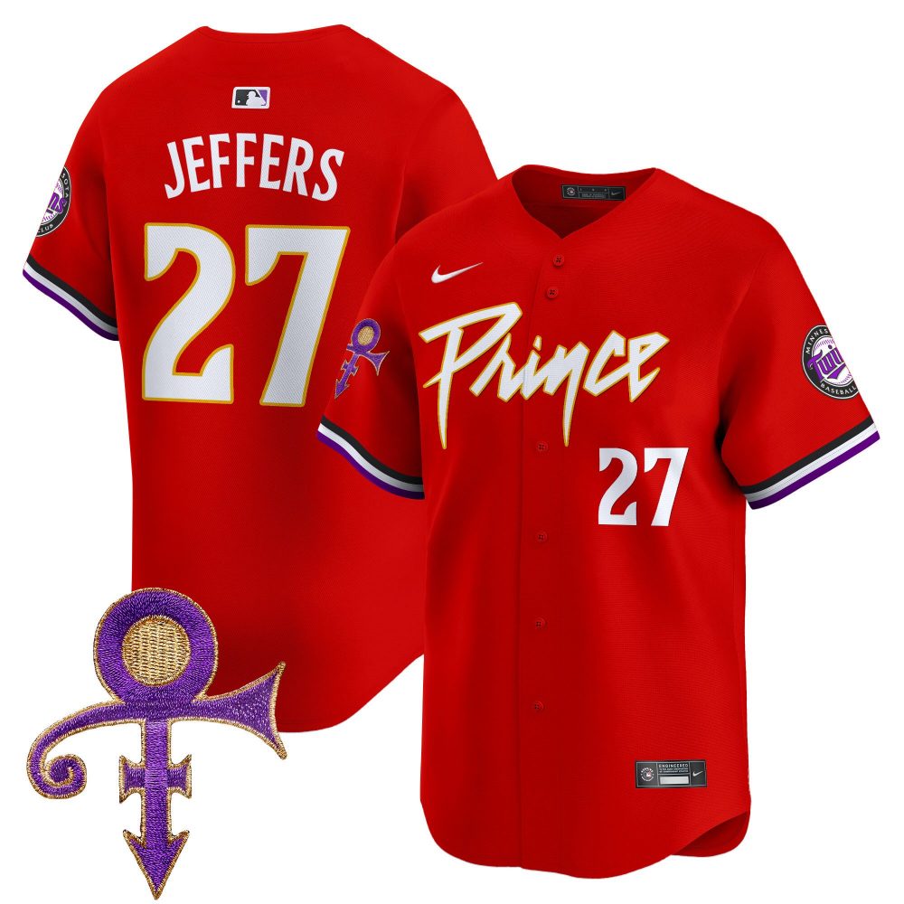 Men’s Minnesota Twins Prince Patch Vapor Premier Limited Jersey – All Stitched