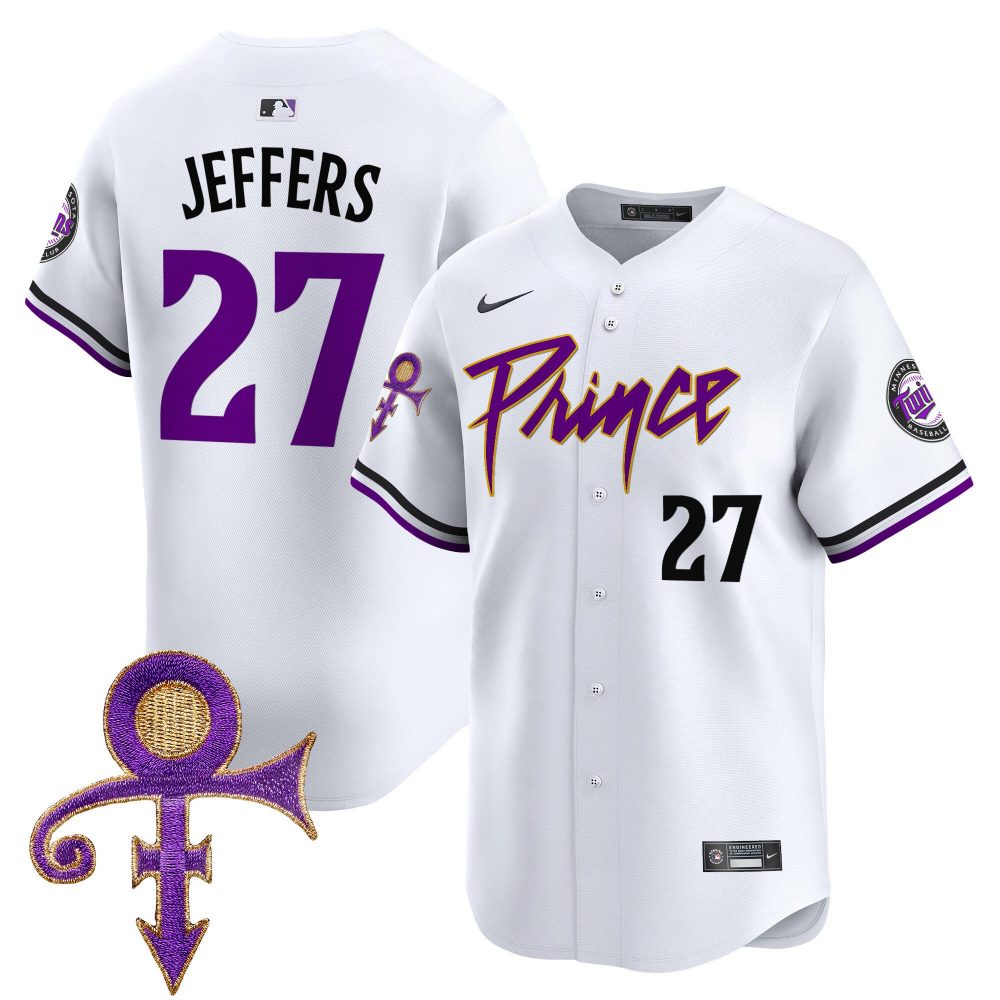 Men’s Minnesota Twins Prince Patch Vapor Premier Limited Jersey – All Stitched