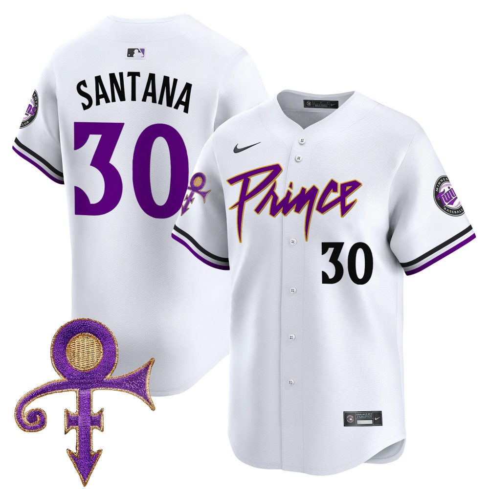 Men’s Minnesota Twins Prince Patch Vapor Premier Limited Jersey – All Stitched
