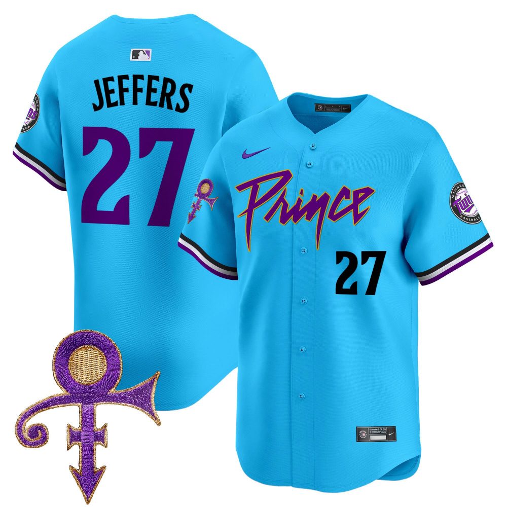 Men’s Minnesota Twins Prince Patch Vapor Premier Limited Jersey – All Stitched
