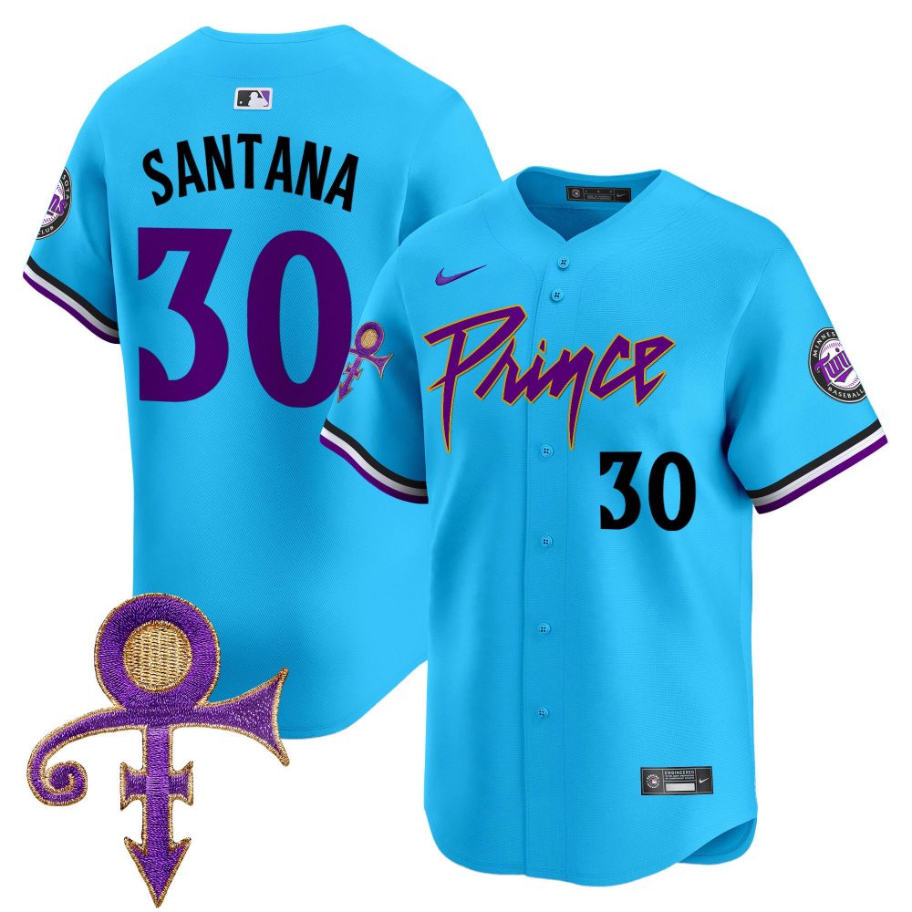 Men’s Minnesota Twins Prince Patch Vapor Premier Limited Jersey – All Stitched
