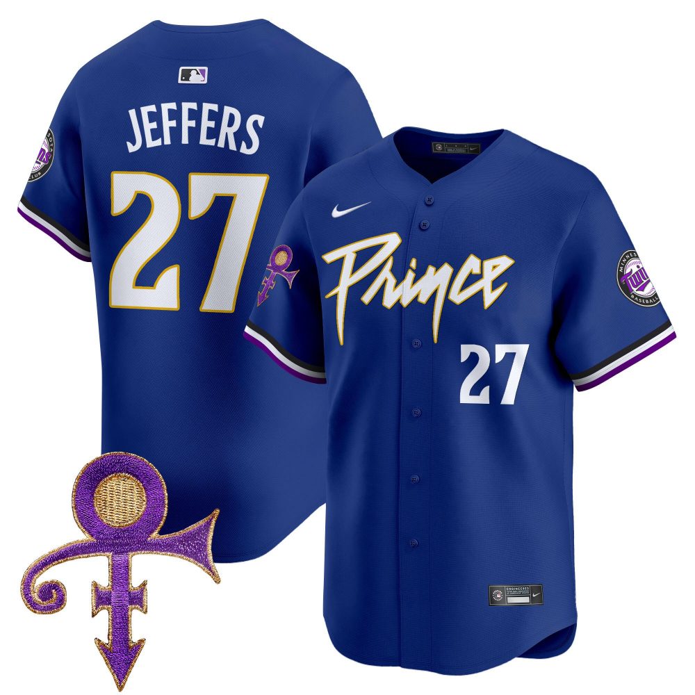 Men’s Minnesota Twins Prince Patch Vapor Premier Limited Jersey – All Stitched