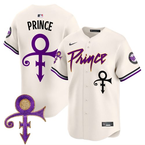 Men’s Minnesota Twins Prince Patch Vapor Premier Limited Jersey – All Stitched