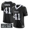 Men’s New Orleans Saints ‘Gothic Vieux Carré Edition’ Vapor Jersey – All Stitched