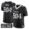 Men’s New Orleans Saints ‘Gothic Vieux Carré Edition’ Vapor Jersey – All Stitched