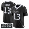 Men’s New Orleans Saints ‘Gothic Vieux Carré Edition’ Vapor Jersey – All Stitched