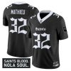 Men’s New Orleans Saints ‘Gothic Vieux Carré Edition’ Vapor Jersey – All Stitched