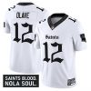 Men’s New Orleans Saints ‘Gothic Vieux Carré Edition’ Vapor Jersey – All Stitched