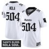 Men’s New Orleans Saints ‘Gothic Vieux Carré Edition’ Vapor Jersey – All Stitched