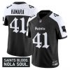 Men’s New Orleans Saints ‘Gothic Vieux Carré Edition’ Vapor Jersey – All Stitched