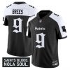Men’s New Orleans Saints ‘Gothic Vieux Carré Edition’ Vapor Jersey – All Stitched
