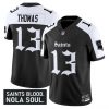 Men’s New Orleans Saints ‘Gothic Vieux Carré Edition’ Vapor Jersey – All Stitched
