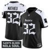 Men’s New Orleans Saints ‘Gothic Vieux Carré Edition’ Vapor Jersey – All Stitched