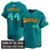 Men’s Seattle Mariners ‘Graffiti Emerald Drop Edition’ Vapor Premier Limited Jersey – All Stitched