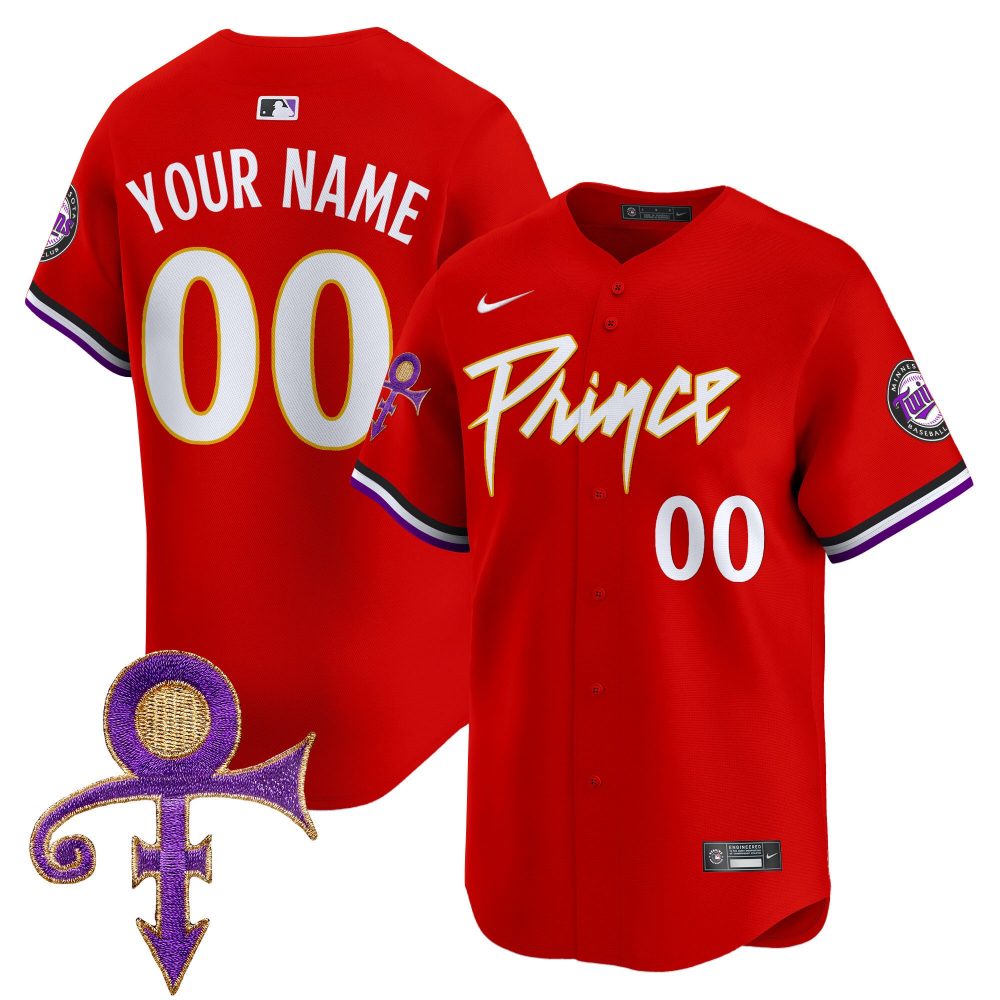 Minnesota Twins Prince Patch Vapor Premier Limited Custom Jersey – All Stitched