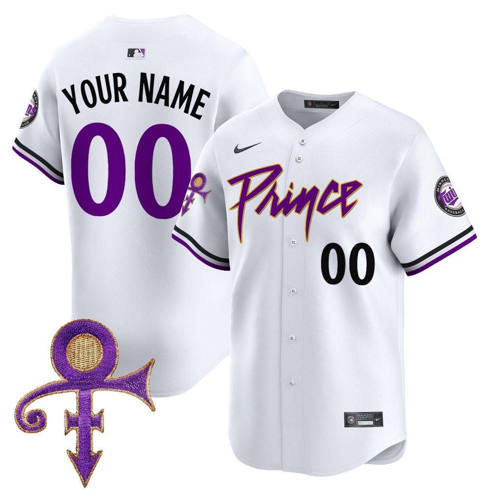 Minnesota Twins Prince Patch Vapor Premier Limited Custom Jersey – All Stitched