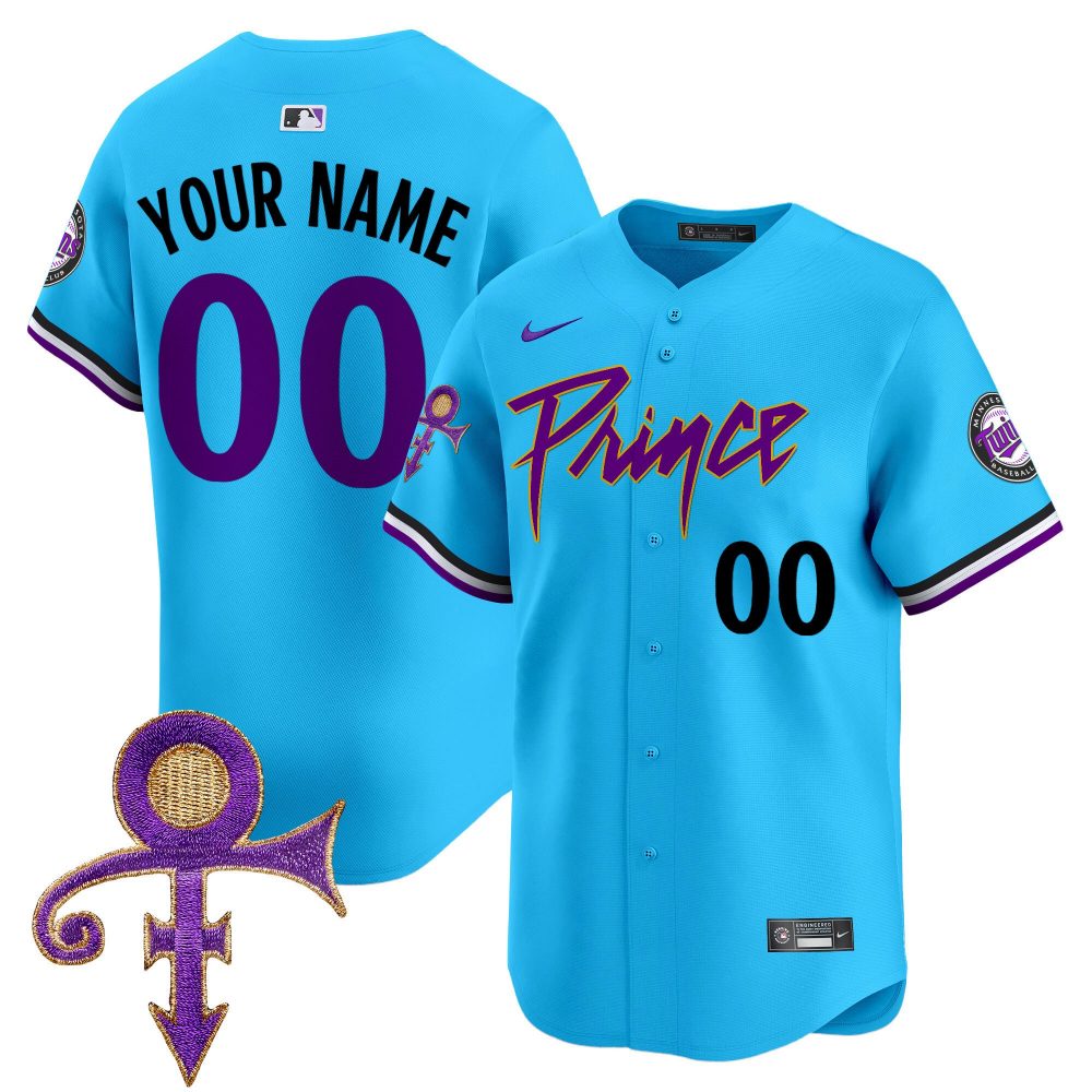 Minnesota Twins Prince Patch Vapor Premier Limited Custom Jersey – All Stitched