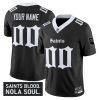 New Orleans Saints ‘Gothic Vieux Carré Edition’ Vapor Custom Jersey – All Stitched