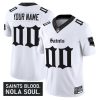 New Orleans Saints ‘Gothic Vieux Carré Edition’ Vapor Custom Jersey – All Stitched