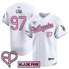 Unisex Los Angeles Dodgers x BLACKPINK 2025 Vapor Premier Limited Jersey – All Stitched