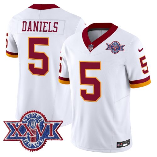 Washington Commanders Throwback 1992 Super Bowl XXVI Patch Vapor Limited Jersey – All Stitched