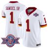 Washington Commanders Throwback 1992 Super Bowl XXVI Patch Vapor Limited Jersey – All Stitched