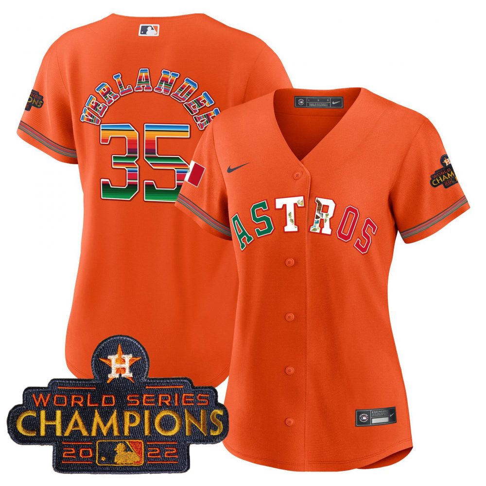 Women’s Houston Astros Mexico Baseball Limited Jersey – All Stitched