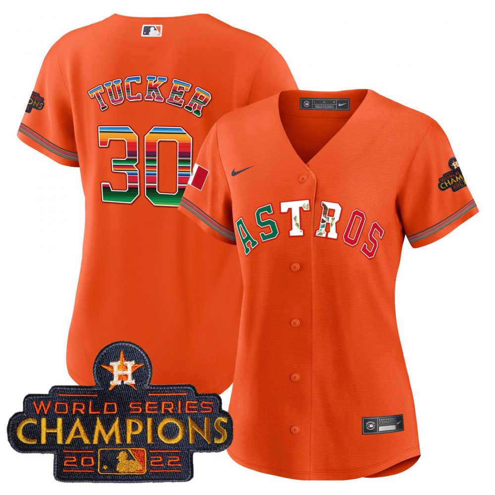 Women’s Houston Astros Mexico Baseball Limited Jersey – All Stitched