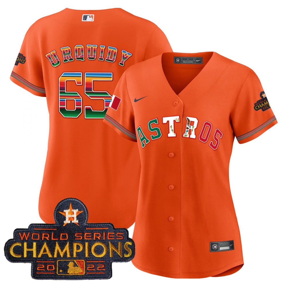 Women’s Houston Astros Mexico Baseball Limited Jersey – All Stitched