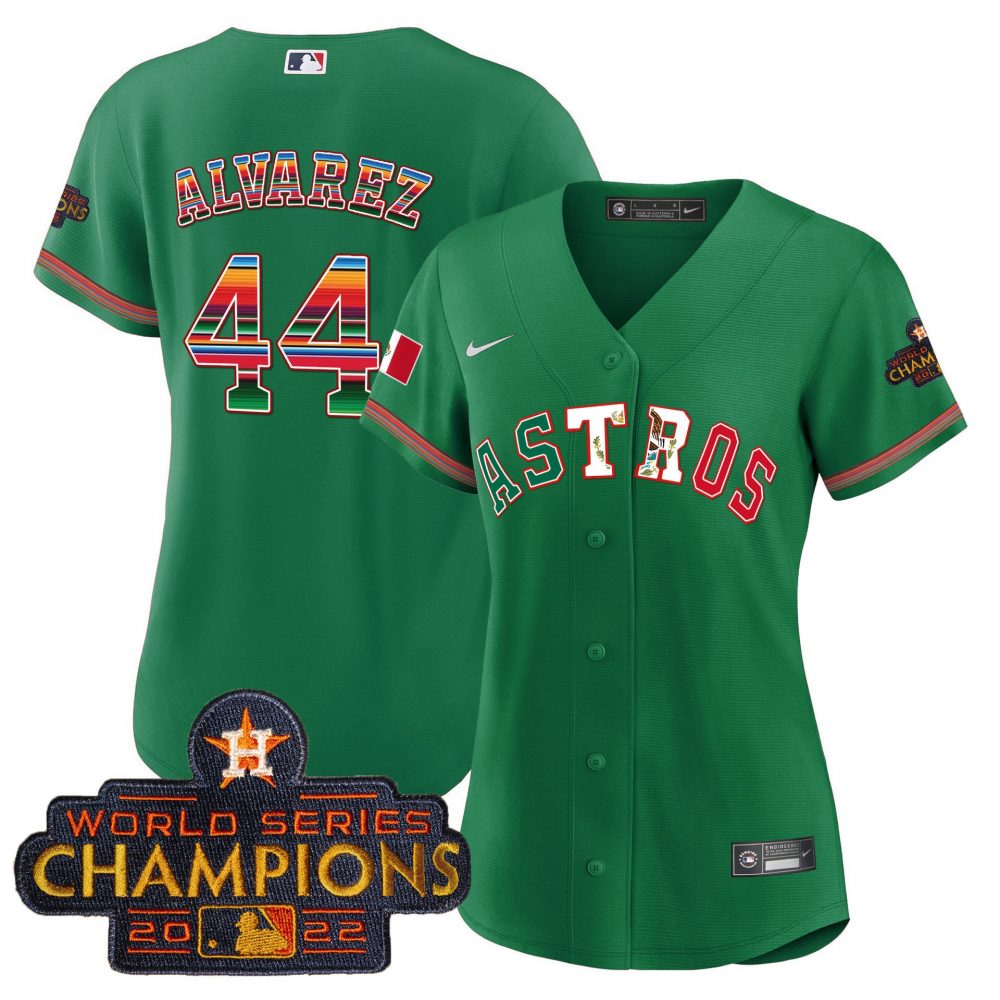 Women’s Houston Astros Mexico Baseball Limited Jersey – All Stitched